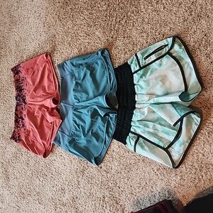 Lululemon Run Times and Tracker shorts